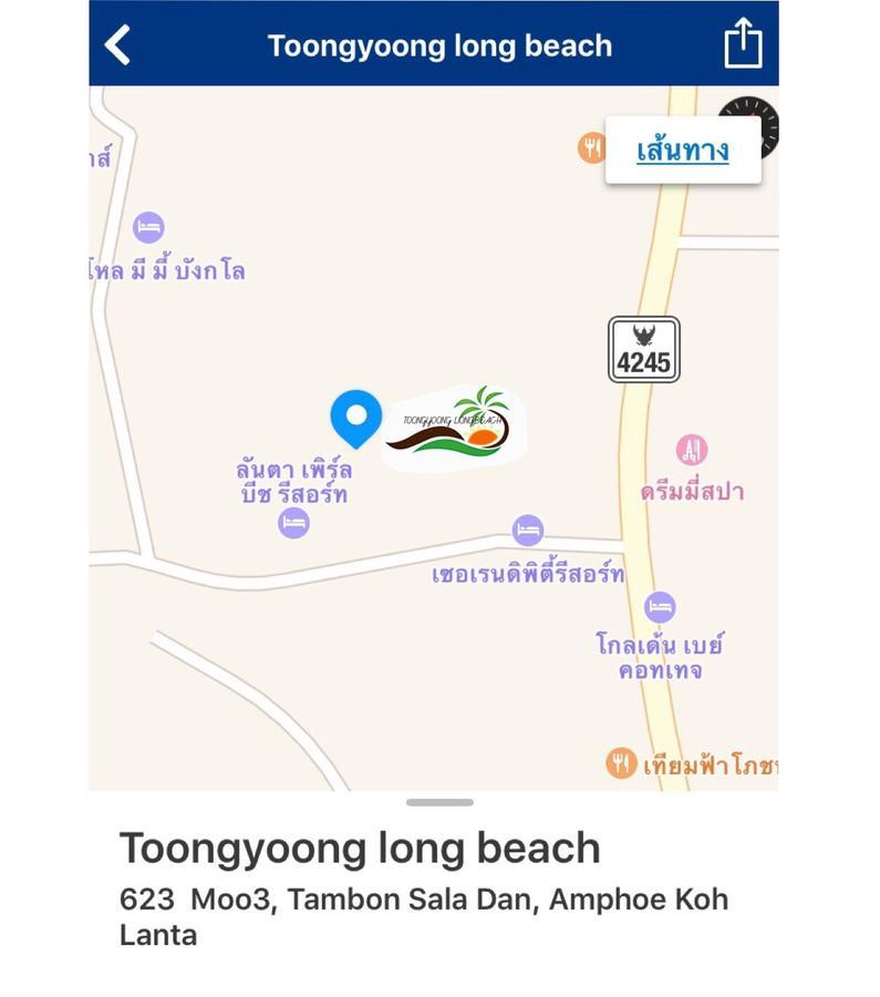 Toongyoong Longbeach Resort Sha Plus Koh Lanta Exterior photo